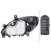 Hella Headlight Headlamp H7/H7 Right fits Mercedes-Benz Viano 2003-2007