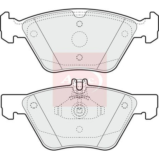 Apec Front Brake Pad Set PAD1393
