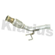 Klarius Exhaust Pipe OD fits Audi A3 2012-2020 1.6 2.0