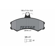 Textar Front Brake Pad Set 2074105