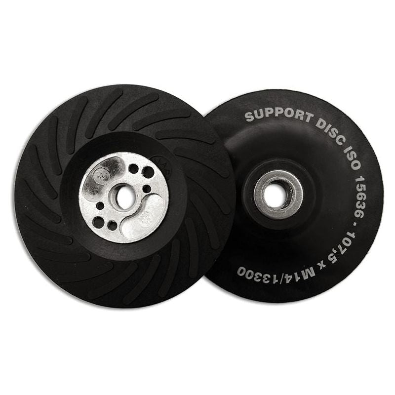 Flexipads World Class Angle Grinder Turbo Pad ISO Hard 115mm (4.5in) M14 Flexipads World Class - Dynamic Drive