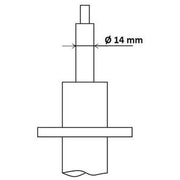 KYB Shock Absorber Damper Strut Front fits Audi A4 B9 2015-2020 1.4 2.0 3.0