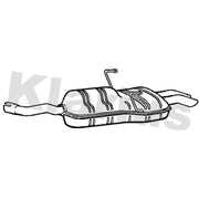 Klarius Box With Tail Pipe Rear fits Rover 75 I Tourer 2003-2005 1.8