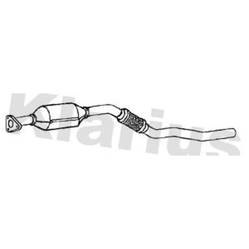 Klarius Catalyst Type Approved With Pipe fits Ldv Maxus 2005-2009 2.5