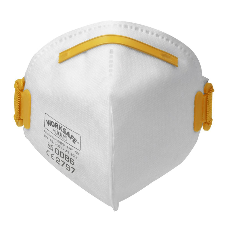 Worksafe Worksafe Fold Flat Mask FFP1 - Pack of 3 9329/3 Worksafe - Dynamic Drive
