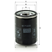 MANN-FILTER Service Kit with Air & Oil Filters fits Land Rover Range Rover