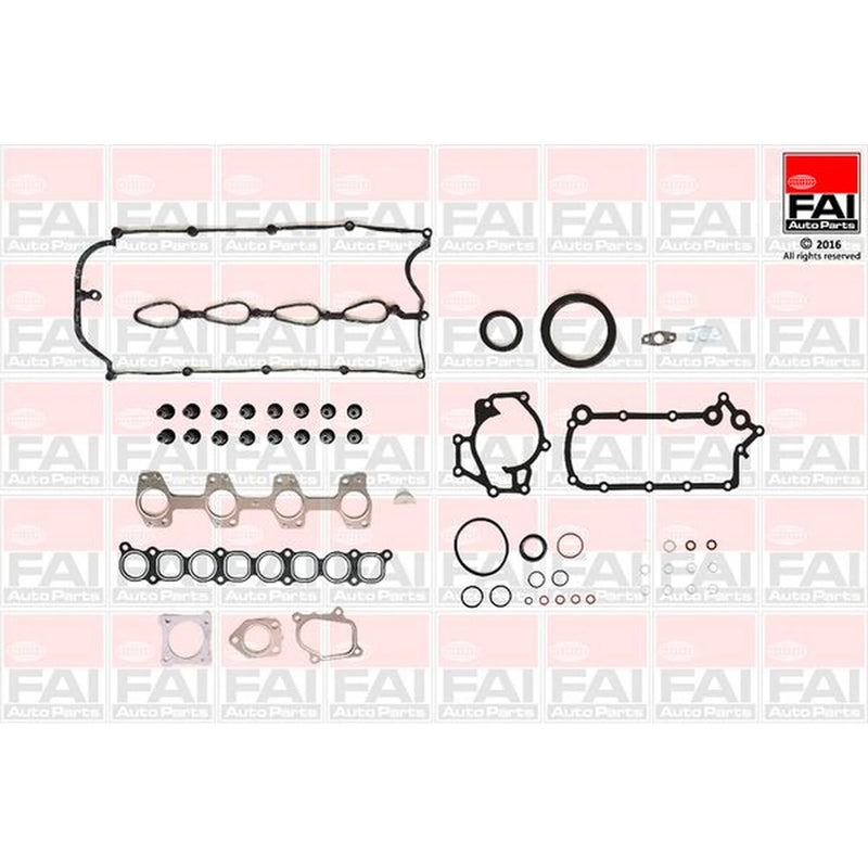 FAI Full Gasket Set No Hg fits Hyundai H-1 2003-2007 2.5