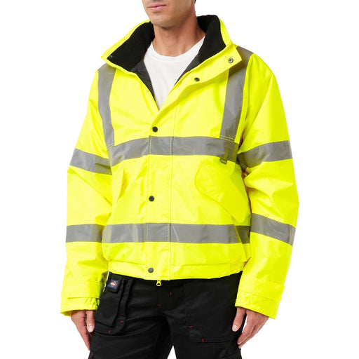 Portwest Hi-Vis Bomber Jacket - Yellow - Large Portwest - Dynamic Drive