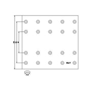 DON Don Cv Brake Lining Set fits Daf F 2800 1974-1991