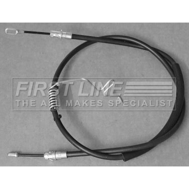 First Line Handbrake Cable Left Rear fits Ford Chassis 2006-2014 2.2 2.4 3.2