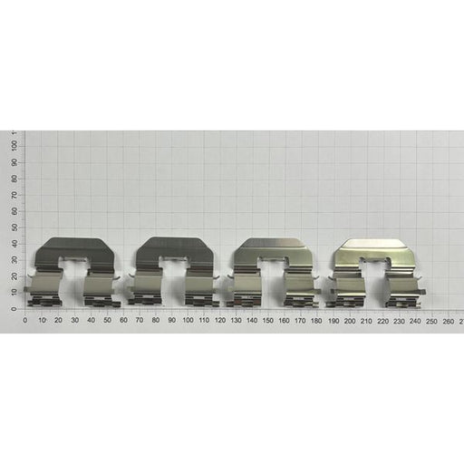 Abtex Brake Pad Accessory Fitting Kit Rear fits Hyundai I10 II 2013-2019 1.0 1.2