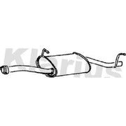 Klarius Box With Centre Pipe Centre fits Ford Transit 1985-2000 2.0