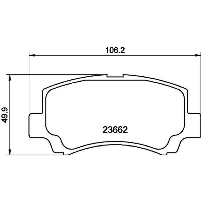 Mintex Front Brake Discs & Pads fits Suzuki Wagon R+ 1998-2000 1.0 1.2