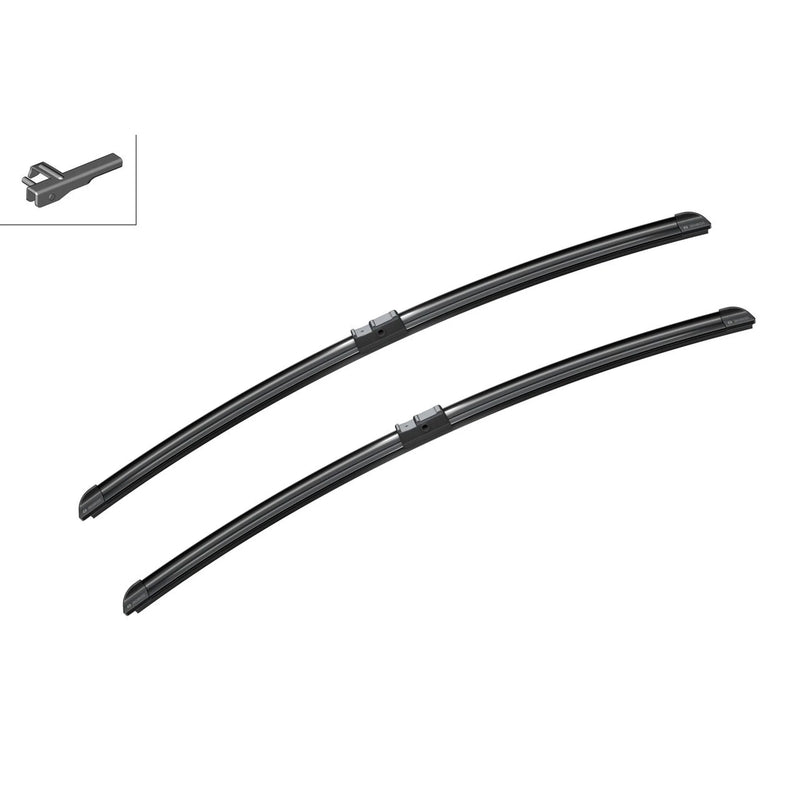 Bosch Wiper Wiper Blade Set 650mm + 650mm — A035S fits Porsche Cayenne 2007-2018