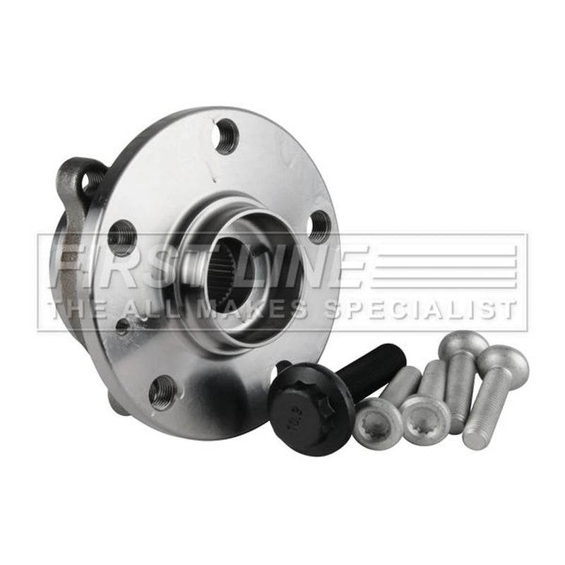 First Line Wheel Bearing Kit fits Audi A1 2010-2018 1.2 1.4 1.6 2.0