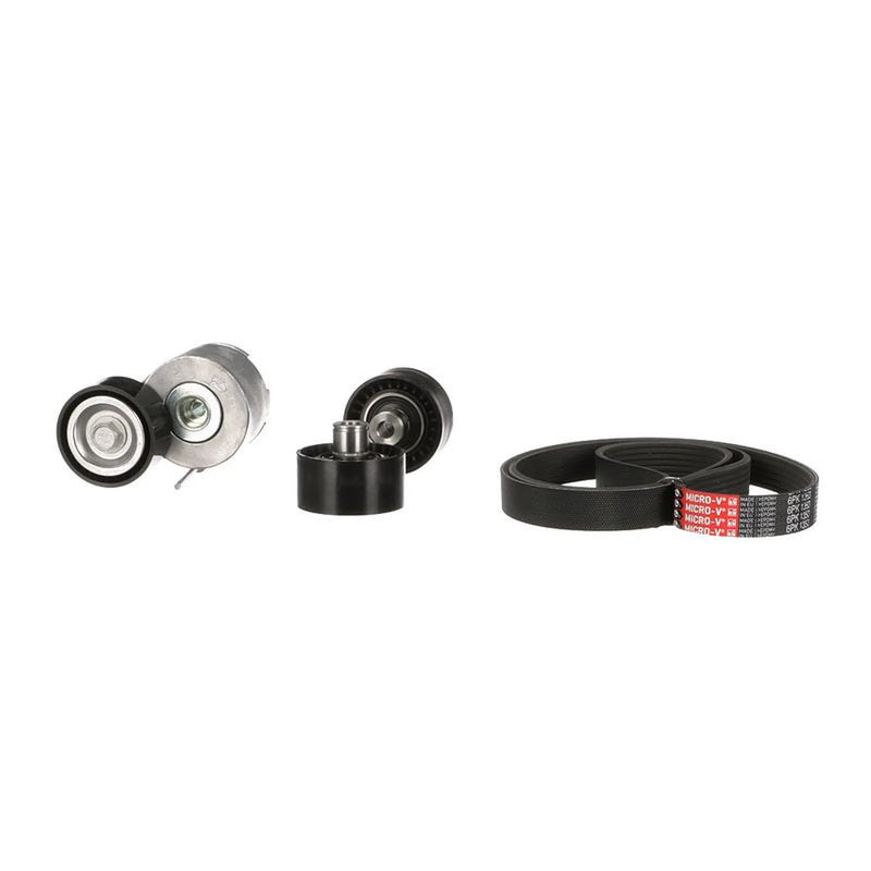 Gates V-Ribbed Belt Set fits Citroën Berlingo / Berlingo First 2005-2011 1.6