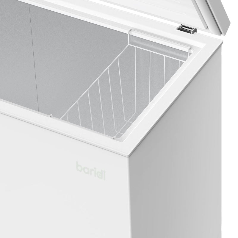 Baridi Freestanding Chest Freezer 142L Capacity - White DH120 Baridi - Dynamic Drive