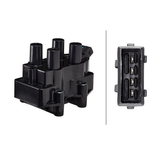 Hella Ignition Coil Pack fits Opel Astra F 1994-2001 1.8 2.0