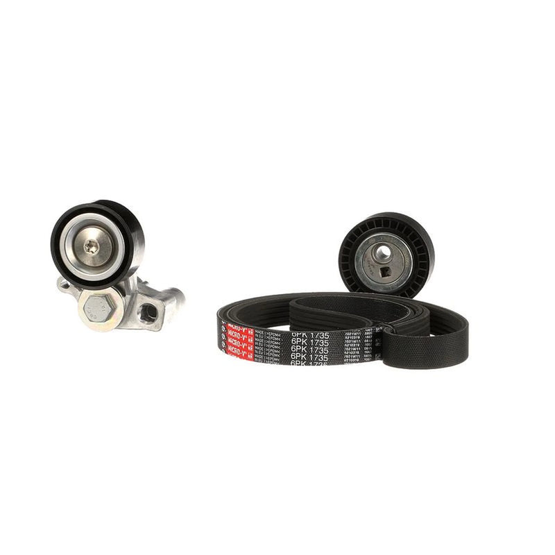 Gates V-Ribbed Belt Set fits Citroën Dispatch I 1998-2006 1.9
