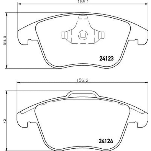 Mintex Front & Rear Brake Discs & Pads fits Land Rover Freelander 2 2006-2014