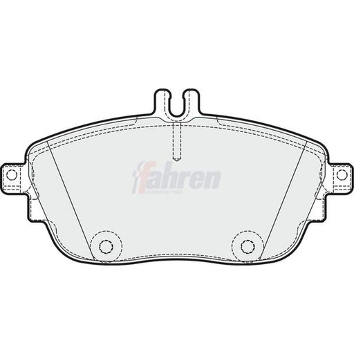 Fahren Front Brake Pad Set FBP3359