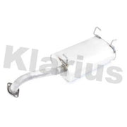 Klarius Box With Tail Pipe Rear fits Nissan Primera 2002-2007 2.2