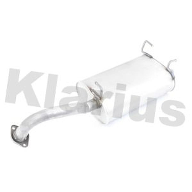 Klarius Box With Tail Pipe Rear fits Nissan Primera 2002-2007 2.2