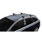 Menabo Tiger Silver XL Duo Rail Roof Bars 1315mm (75kg Max.) Menabo - Bars 4 Cars