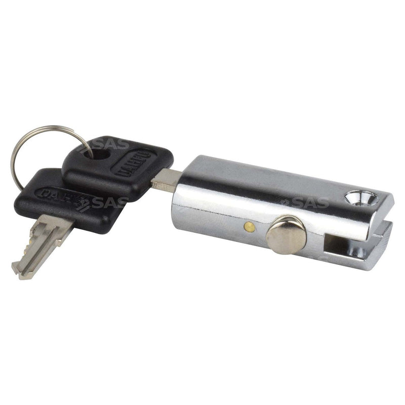 SAS Security Products SAS Keyed Alike Replacement Oval Barrel Lock for SAS HD1, Trailer Clamp, and Supaclamp - Main Product Image | NN4 Online
