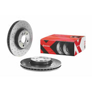 Brembo Xtra Front Brake / Discs & Pads fits Land Rover Range Rover Evoque