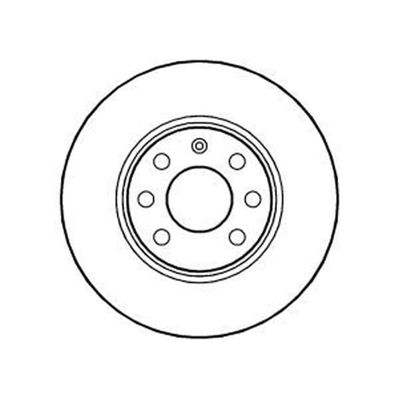 Abtex 2 x Vented Front Brake Discs BD888V-x2