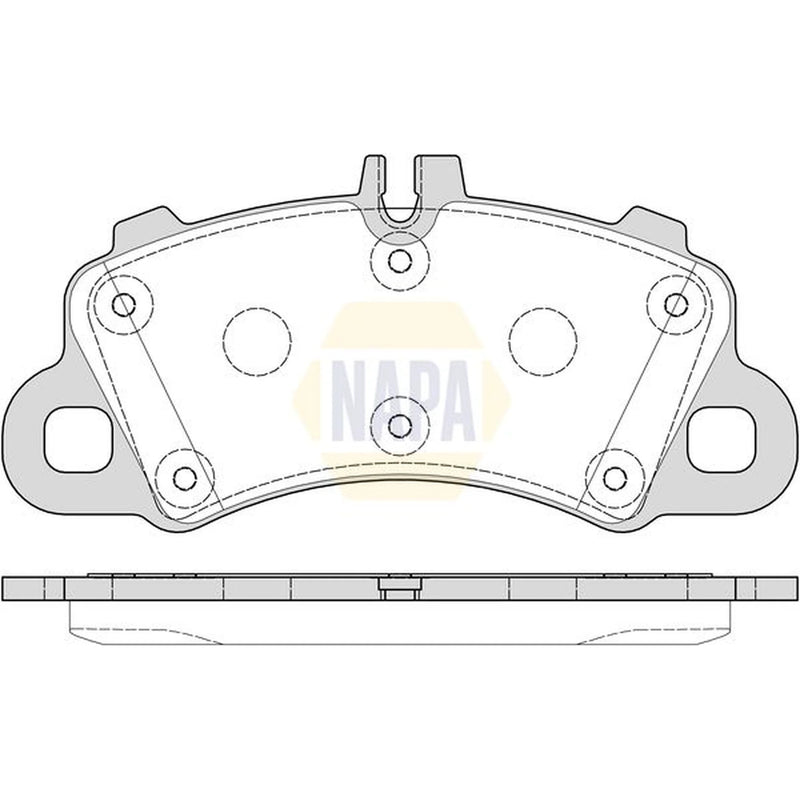 NAPA Front Brake Pad Set fits Porsche Cayenne 2017-2023 3.0