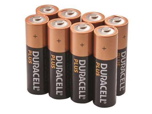 Duracell AA Cell Plus Power +100% Batteries (Pack 8) Duracell - NN4 Online