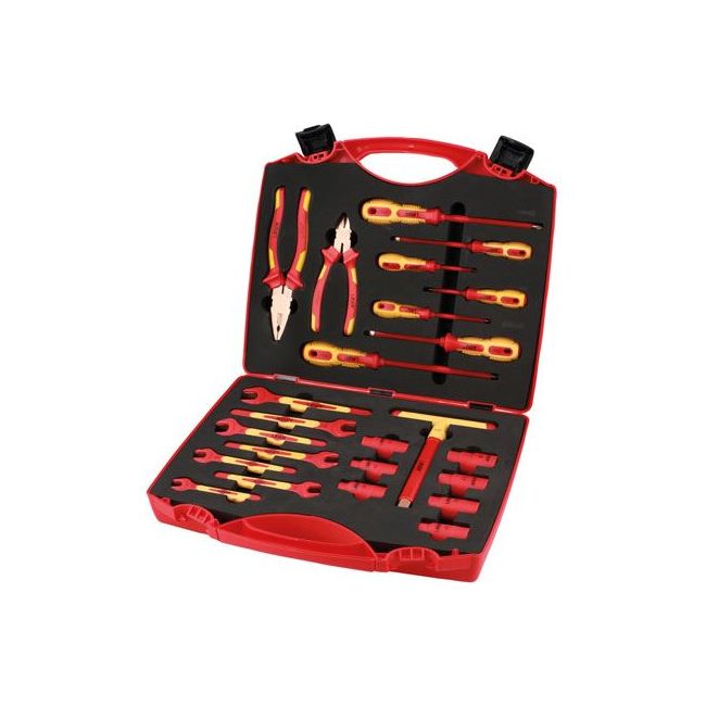 Laser Spark Resistant Fully Insulated Tool Kit 24pc 8509 Laser - Dynamic Drive