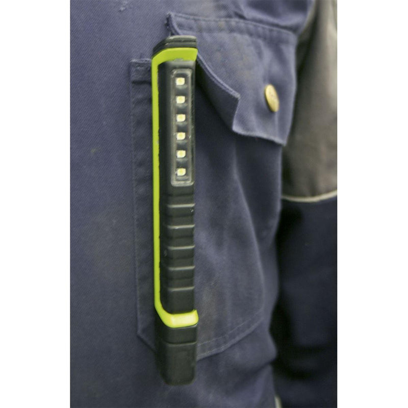 Sealey Magnetic Pocket Light 6 SMD + 1 LED - Display Box of 12 LED028DB Sealey - Dynamic Drive