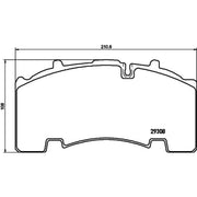 DON Brake Pad Set