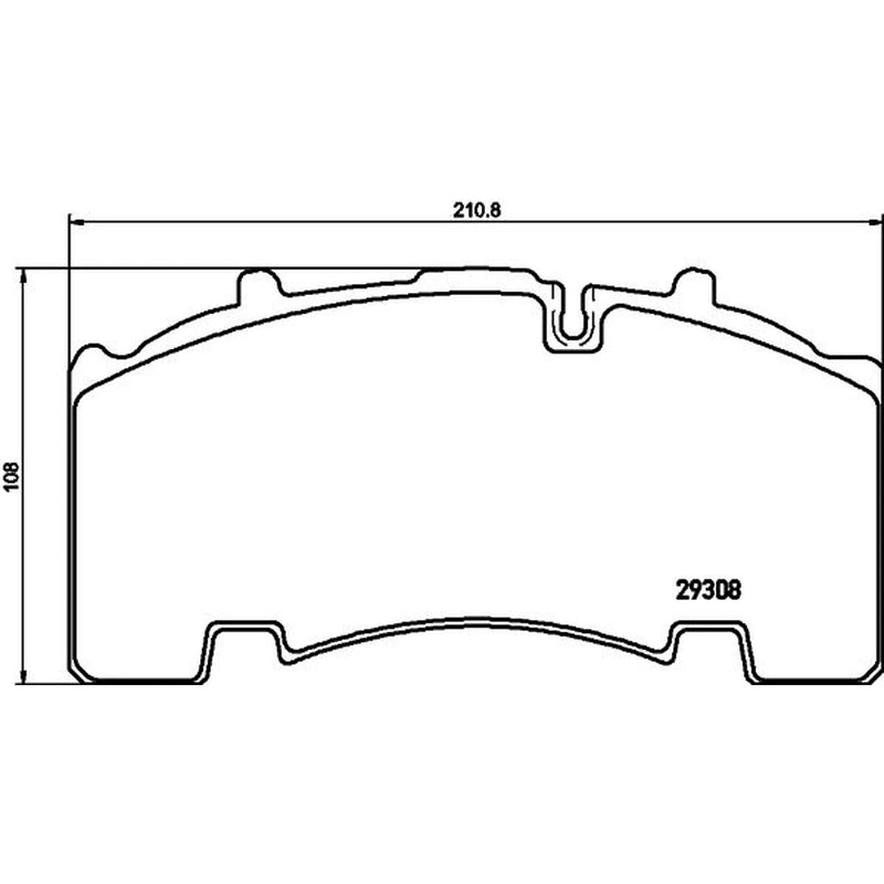 DON Brake Pad Set