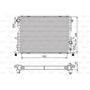 Valeo Engine Radiator 701545
