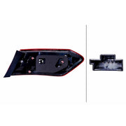 Hella Tail Light / Lamp LED Left fits Mercedes-Benz E-Class 2013-2016