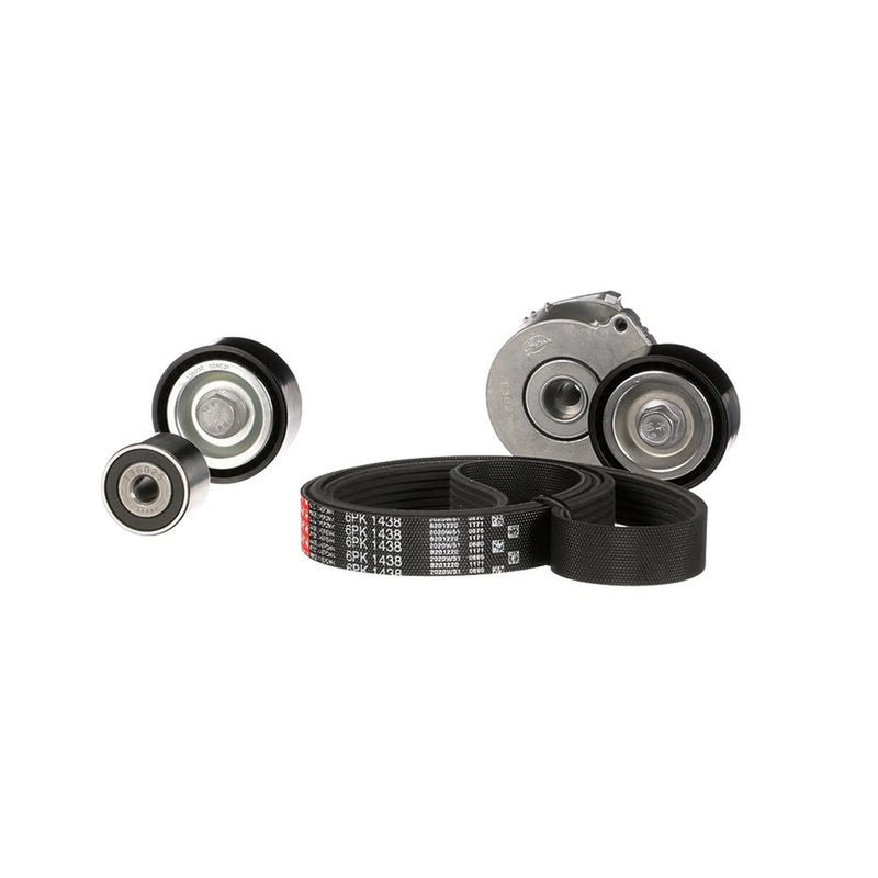 Gates V-Ribbed Belt Set fits Citroën Berlingo / Berlingo First 1998-2005 1.9