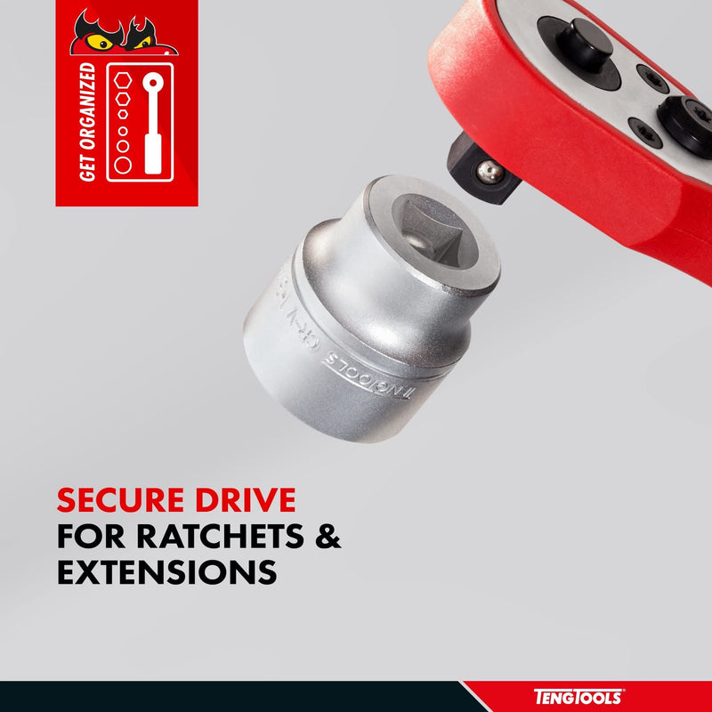 Teng Tools 1/4" Socket 12 pt AF 3/16" Teng Tools - Dynamic Drive