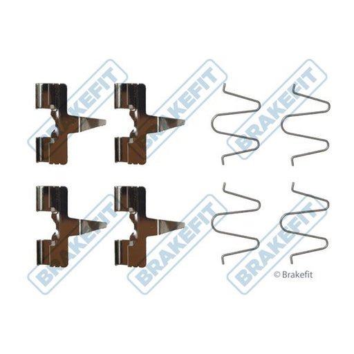 Apec Brake Pad Accessory Fitting Kit Rear fits Mazda 323 C 1994-1998 1.3 1.8