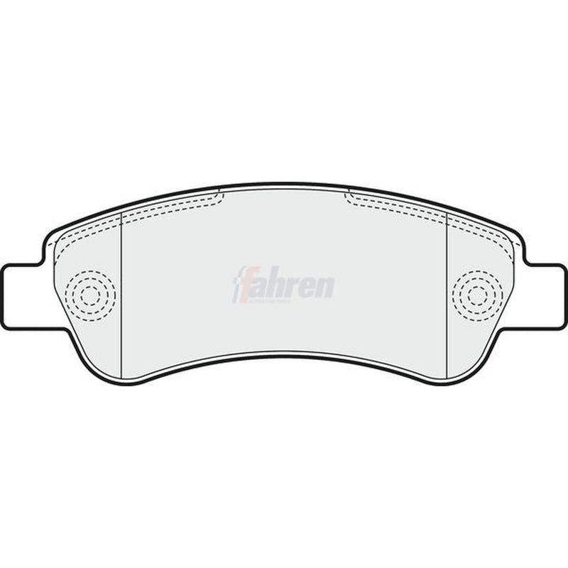 Fahren Rear Brake Pad Set FBP3109