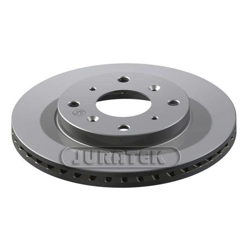 Juratek 2 x Vented Brake Discs fits Honda Jazz II 2002-2008 1.2 1.3 1.4