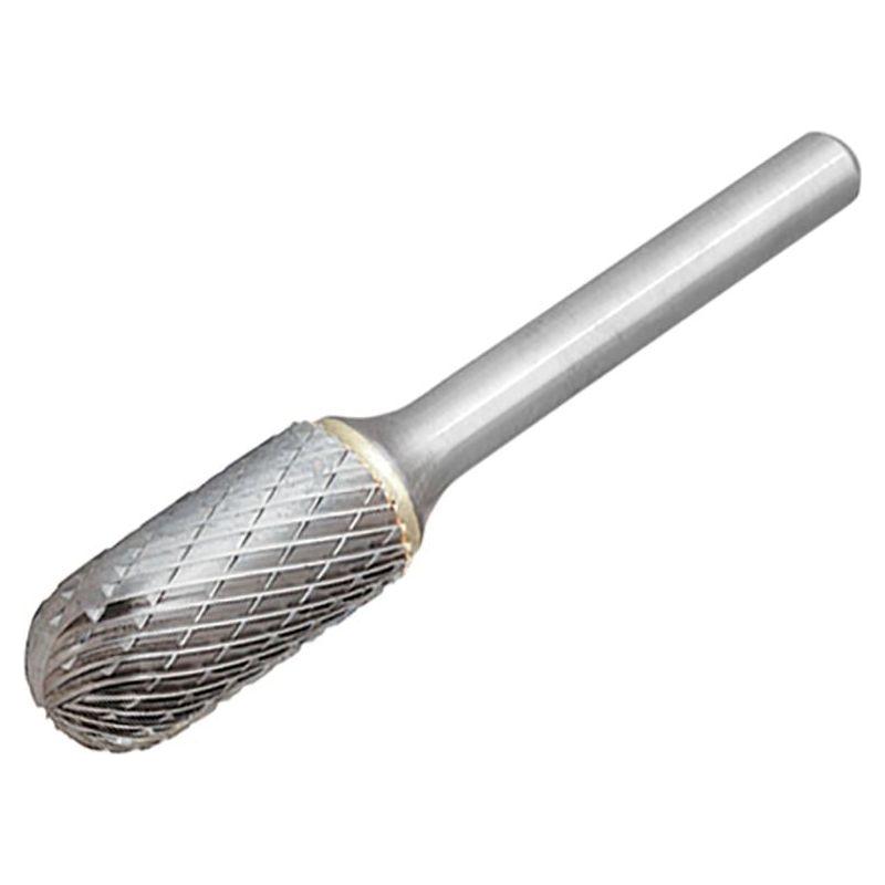 Dormer Solid Carbide Bright Rotary Burr Ball Nosed Cylinder 6 x 6mm Dormer - Dynamic Drive