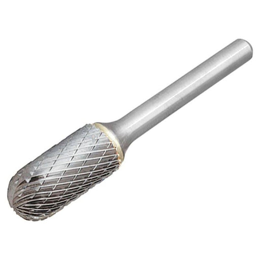Dormer Solid Carbide Bright Rotary Burr Ball Nosed Cylinder 6 x 6mm Dormer - Dynamic Drive