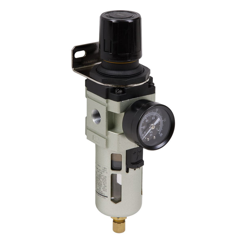 Sealey Air Filter Regulator Compressor Water Moisture Trap Line Pressure Airflow Sealey  - Dynamic Drive