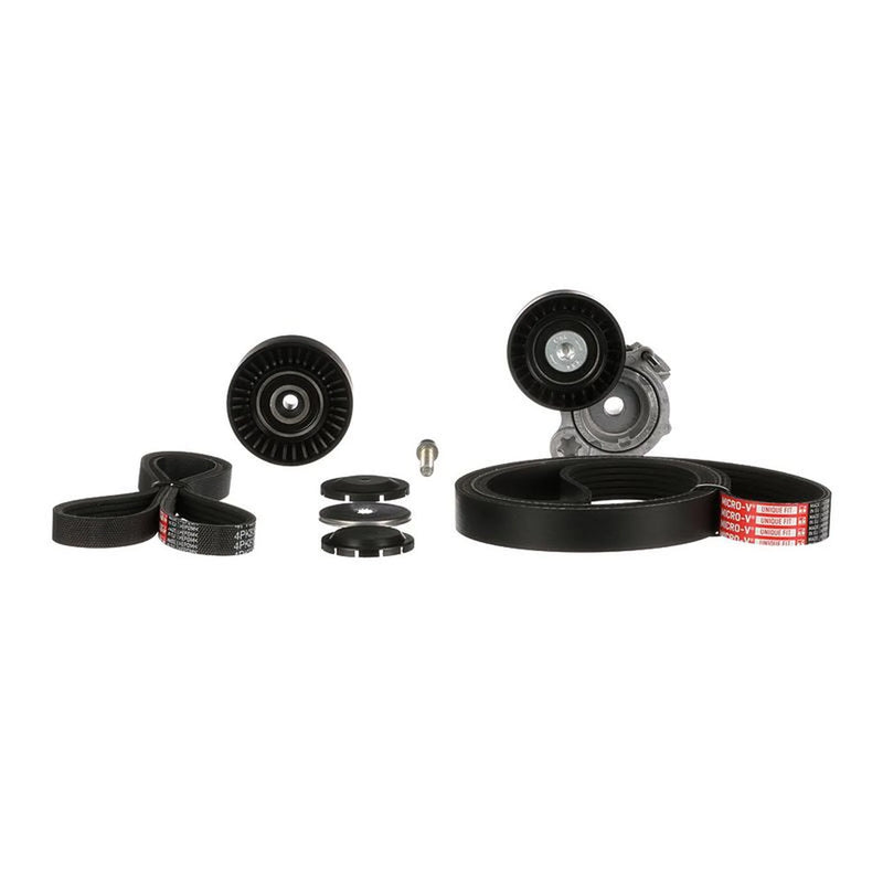Gates V-Ribbed Belt Set fits BMW 1 2004-2011