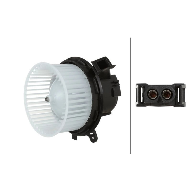 Hella Heater Blower Fan fits Mercedes-Benz C-Class 2007-2014