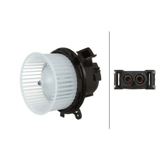 Hella Heater Blower Fan fits Mercedes-Benz C-Class 2007-2014
